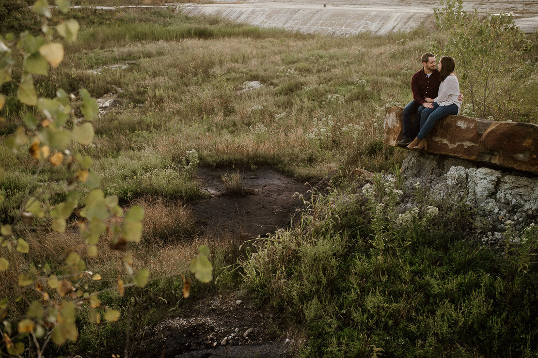 Katie + Michael's Des Moines Engagement | Iowa Wedding Photograp