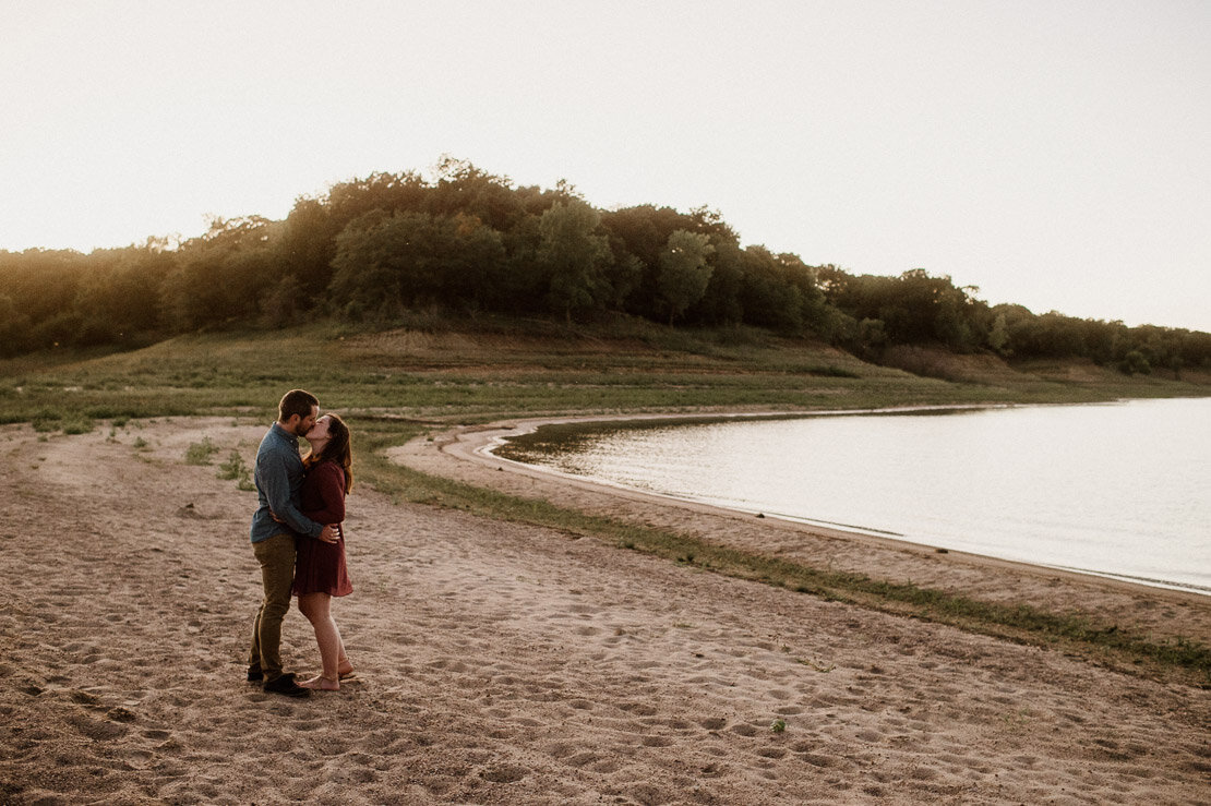 Katie + Michael's Des Moines Engagement | Iowa Wedding Photograp