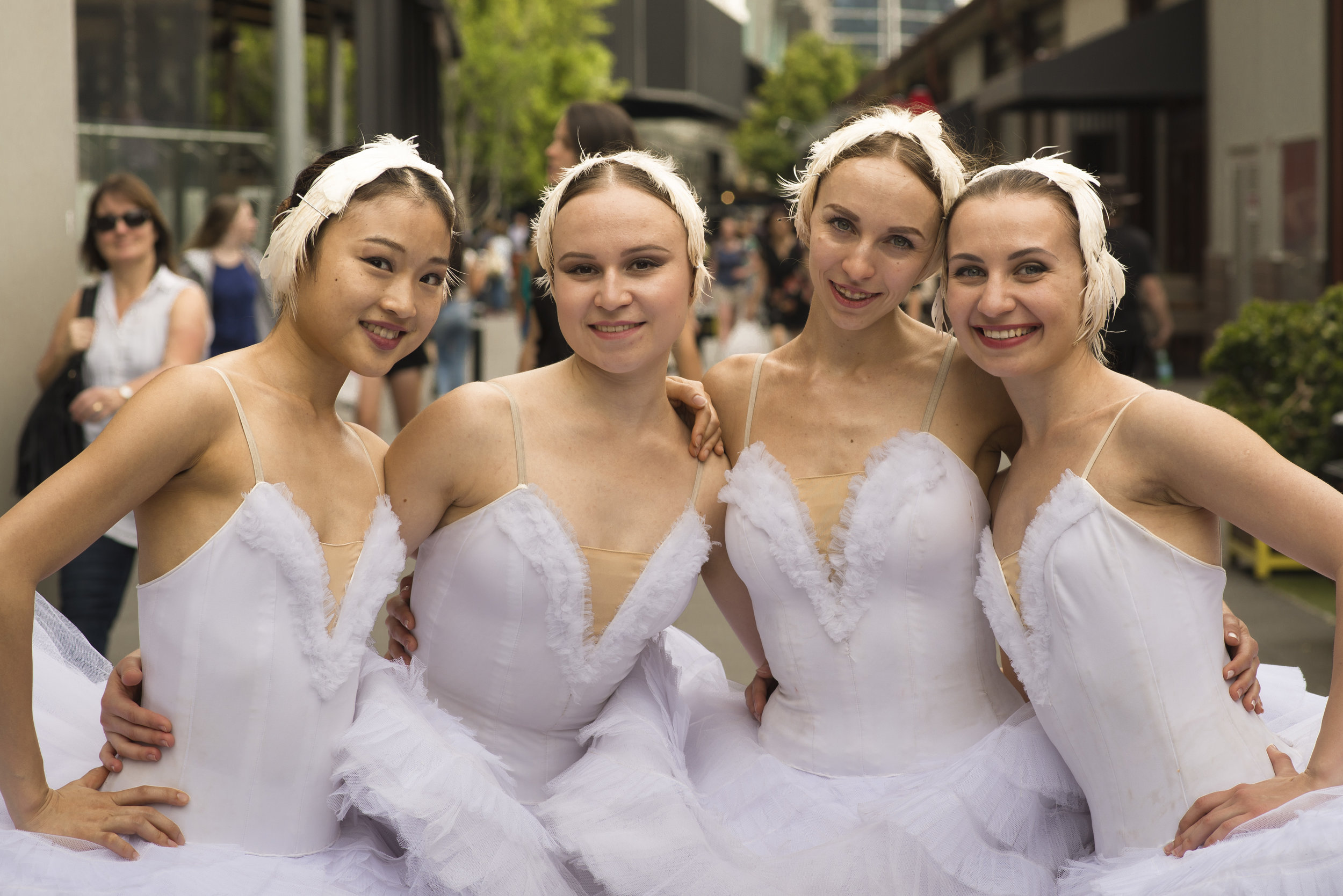 The Girls: Arisa Hashimoto, Olga Naumova, Anastasia Chava & Valeriya Andropova
