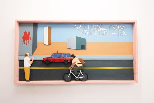 &ldquo;Postcard from Stockton&rdquo;✌🏽new works by Oliver Hawk Holden in SYSTEM, WACK

#rsfprojects #painting #oliverhawkholden #stockton @oliverhawk