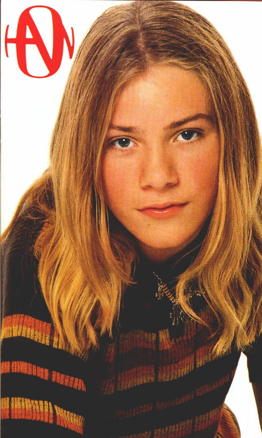 Whatever, I still say she's the cutest Hanson brother.