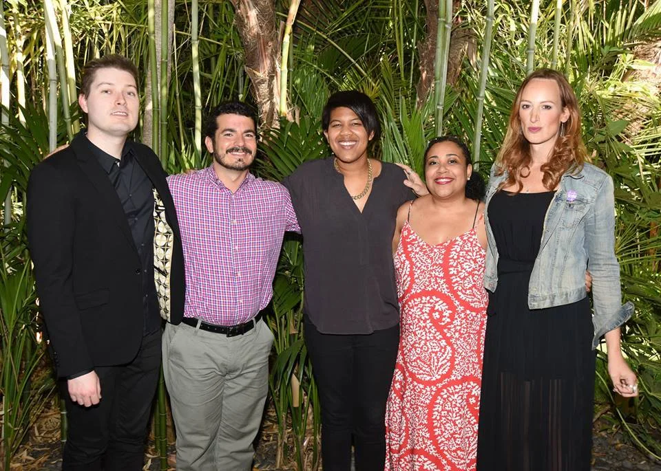With the other 2016 Outfest Screenwriting Lab fellows! Check us out at the DGA tonight! https://www.evensi.us/screenwriting-lab-live-stage-reading-outfest-los-angeles/180300886