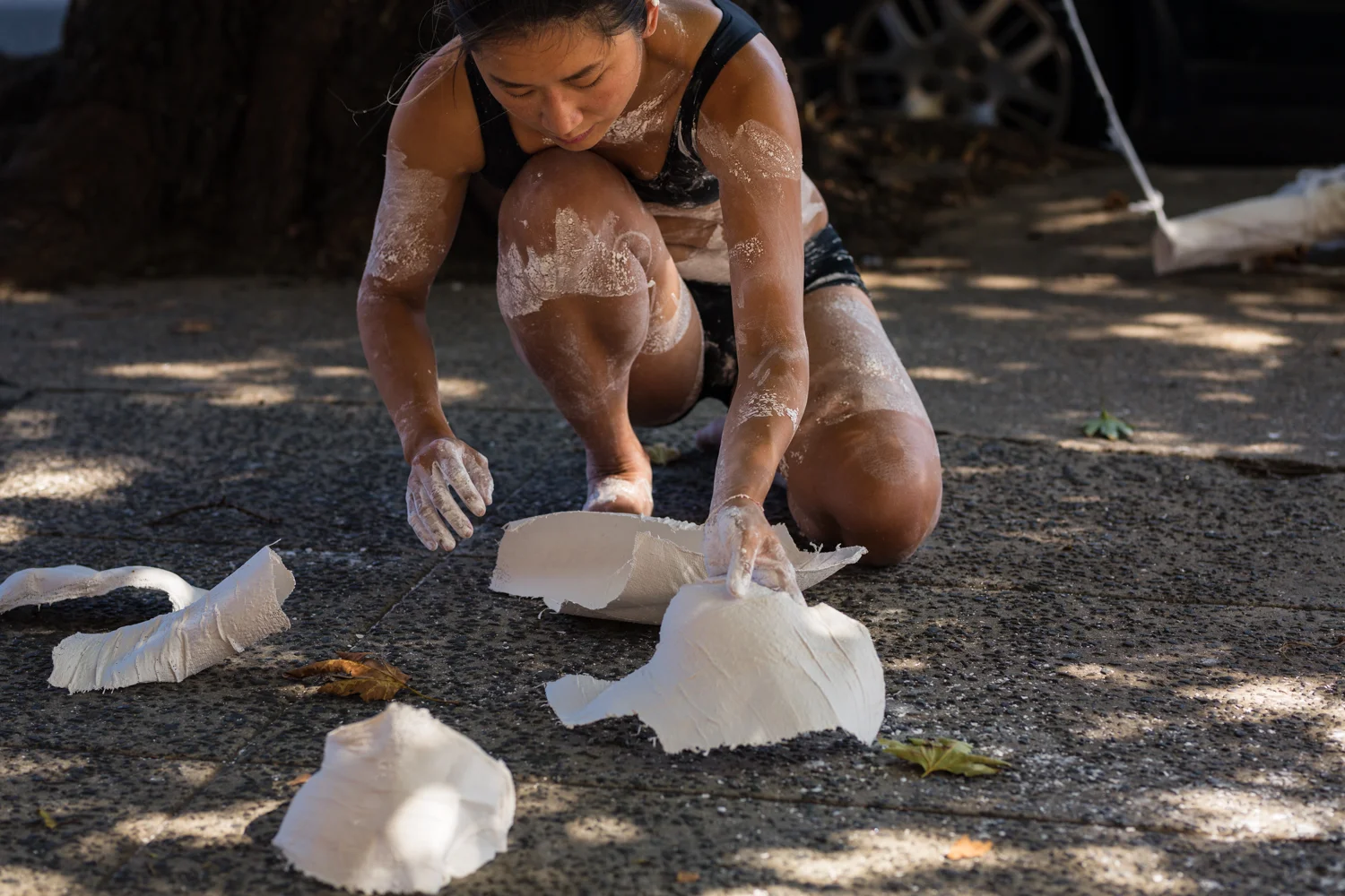 The Open Body was a one day live art performance supported by the arts and cultural grant by inner west council and Scratch Art Space at Marrickville, curated by Tom Issacs , Documented by Isobel Markus-Dunworth.