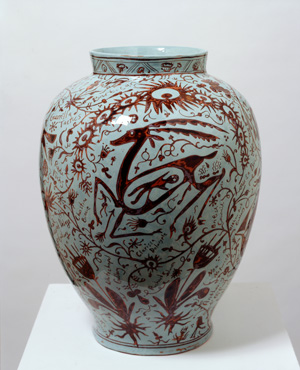 5 My big ugly art world: Grayson Perry on Aboriginal art and how to be undiplomatic in the history wars: Khadija von Zinnenburg Carroll, London Grayson Perry, My Pretty Little Art Career , 2003, glazed ceramic, Speyer Family Collection, New York; image courtesy the artist and Victoria Miro, London; © Grayson Perry