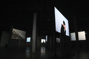 8 Jacobus Capone: Dark Learning: Jess Day Jacobus Capone, Dark Learning , 7-channel HD video installation, PS Art Space, Fremantle, 2015; images courtesy the artist