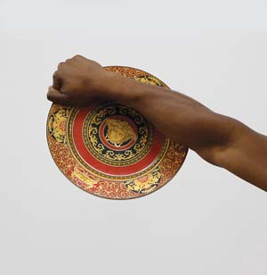 8 Michael Zavros: Beyond beauty?: Peter McKay Michael Zavros, Medusa Discus, 2015, archival ink on hahnemuhle photo rag, 60 x 60cm. image courtesy the artist, Starkwhite, Auckland, and Philip Bacon Galleries, Brisbane