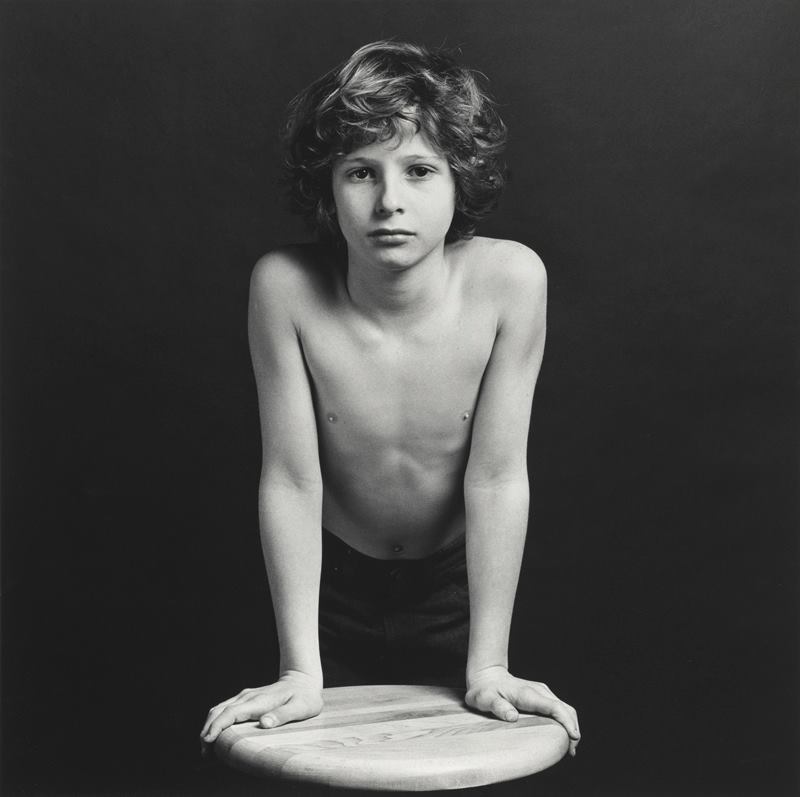 Robert Mapplethorpe, Sebastian , 1980, silver gelatin photograph, National Gallery of Australia , Canberra, purchased 1980