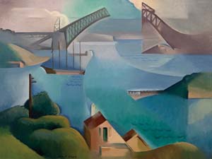 4 Dorrit Black: Reassessment rising high: DANIEL THOMAS Dorrit Black, The Bridge , 1930, Sydney, oil on canvas laid on board, 60 x 81cm, bequest of the artist 1951, Art Gallery of South Australia, Adelaide