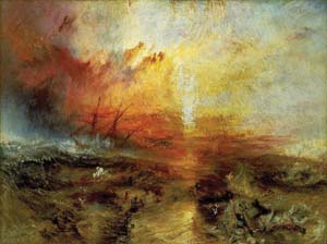 1 Bodies in the Water: DESMOND MANDERSON J. M. W. Turner, The Slave Ship (Slavers Throwing Overboard the Dead and Dying, Typhoon Coming On) , 1840; Collection: Museum of Fine Arts, Boston