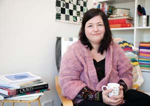 7 Obituary: A life handmade: Kathreen Ricketson (1971-2013): TANIA EVANS Kathreen Ricketson in her studio, Canberra, 2012. Photo: Courtesy and copyright: Lee Grant