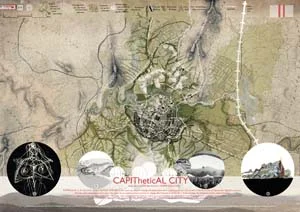 4 Capithetical Brit Andresen & Mara Francis, Architecture + Urban Innovations Collaborative (A+UIC), Sedimentary City; winner 2nd prize, Capithetical, 2013