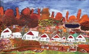 11 From Albany to Kalumburu: Revealed 2013: MAURICE O'RIORDAN Helen Dale Samson, Untitled painting; image courtesy the artist and Martumili Artists; Samson will show in her second Revealed exhibition