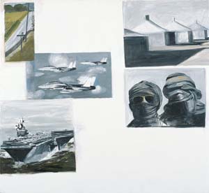 6 Anna Platten: a conundrum wrapped in an enigma: MARGOT OSBORNE Anna Platten, Ourselves as Zoe. A dream, a web, a puzzle , 2011, oil on linen, 186.0 x 166.7cm; Collection: Art Gallery of South Australia, Adelaide; Gift of Art Gallery of South Australia Foundation Collectors Club, 2011. Image courtesy and © the artist