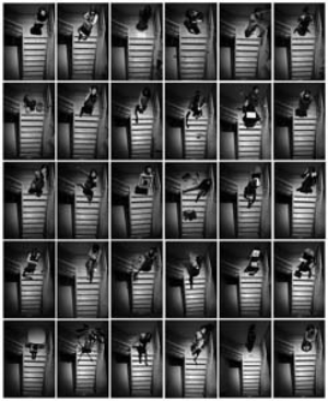 20 Zie Gong: MAURICE O'RIORDAN Zie Gong, Stairway to the Heart , 2012, digital print on archival paper; composite and detail images; image courtesy the artist