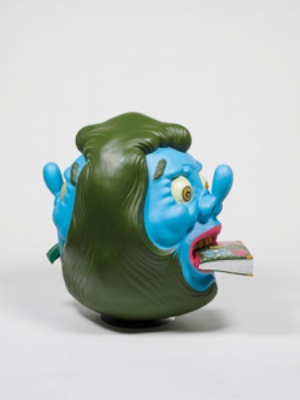 1a APT adulthood: SASHA GRISHIN Uji Handoko Eko Saputro (aka Hahan), The New Prophet (from Trinity series), 2011, polyester resin and air brush, 100 x 75 x 100cm; Collection: Queensland Art Gallery; image courtesy the artist