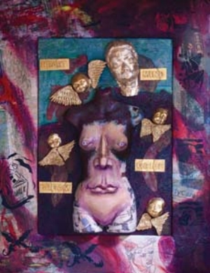 20 Embodied visions: invisible force in the works of Bernard Hardy: ZSUZSI SOBOSLAY Bernard Hardy, untitled/undated, mixed media; image courtesy the artist