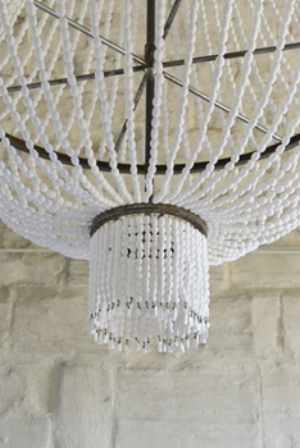 8 The butterfly effect: Ken + Julia Yonetani’s ‘Another dream (Un autre rêve)’: Gabriella Coslovich ken + Julia Yonetani, Grape Chandelier, 2011, installation detail, Abbaye de Maubuisson, Saint-Ouen-l’Aumône; Murray River salt, metal, 200 x 150cm (diameter). photo: Catherine Brossais; © Conseil général du Val d’Oise