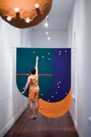 1 Inside Running: The Sport of Art Fremantle Art Centre, Perth: KYLA McFARLANE Nick Selenitsch, Untitled , 2013, mixed-media installation, installation view Inside Running , 2013; image courtesy the artist; photo: Bo Wong