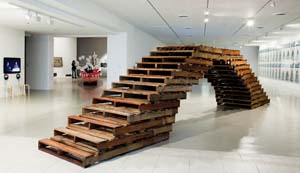 2 Slow, wide and dangerous – The River Project, Campbelltown Arts Centre: FIONA DAVIES Ringo Bunoan, Bridge , 2008, installation view, The River Project , Campbelltown Arts Centre, Sydney 3 Art: the academic misfit: GEORGIANA ARCHER Joe Frost’s article, ‘Joe Frost: Five Observations’, summarising his experience of teaching art in the university sector struck a chord with me. His points regarding the role of the teacher, the relationship between teacher and student, the difficulties faced as artists in a university environment, and the lack of philosophy in art schools have fuelled my following response Art schools are losing, or have lost, their individuality. The homogenisation process is largely imposed by the structures of the universities that they are housed in. VCAM (formerly VCA, Victorian College of the Arts) has only just managed to escape having the Melbourne Model (Melbourne University’s 2008 curricula changes) imposed on their programs. However, they are now in a position where they are offering one degree with eight disciplines falling within its scope. As of 2009 they also lost their independent identity; they are now a school within The University of Melbourne. The RMIT School of Art is about to face what seems to be radical changes to their curriculum which will likely reduce the close mentoring of students by staff members which has been a vital ingredient in art education to date. See full article in print edition