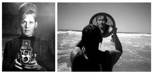 8 Sue Ford 1943–2009: HELEN ENNIS 1/ Self-Portrait, 1961. 2/ Self Portrait with camera , 2004, 120 x 190cm