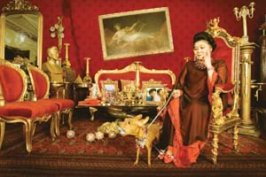 7 Beyond frame: Philippine photomedia: PRUE GIBSON Steve Tirona, Imelda Collection Plate #1, 2006, digital print. Courtesy the artist