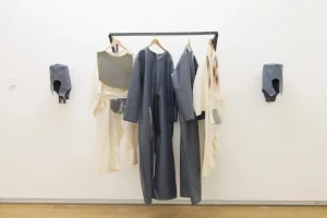 13 Actions and reflections: ‘Space to Dream: Recent Art from South America’: Toni Ross, Auckland Lygia Clark, O eu e o tu (The I and the you), 1967/2016, installation view, Auckland Art Gallery, 2016; industrial rubber, foam, fabric, vinyl, acrylon, zipper, plastic brush, horsehair, plastic, 170 x 68 x 8cm (each); The World of Lygia Clark Cultural Association, Rio de Janeiro; image courtesy Auckland Art Gallery Toi o Tāmaki