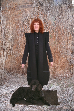 8 Anne Graham: Gathering: Simeon Kronenberg, Blue Mountains Anne Graham, Eugenia and Atom, 2014, photograph and dog hair felted; image courtesy the artist and Kronenberg Wright Artists Projects, Sydney