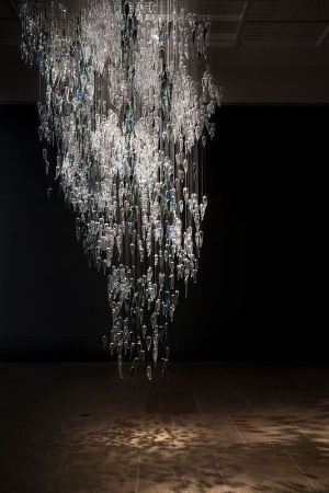 3 Linking time, distance and peoples: Aboriginal and Torres Strait Islander art in the capital: Tina Baum, Canberra Yhonnie Scarce, Thunder Raining Poison , 2015, glass, wire, metal armature; National Gallery of Australia, Canberra, purchased 2016; photo: Janelle Low