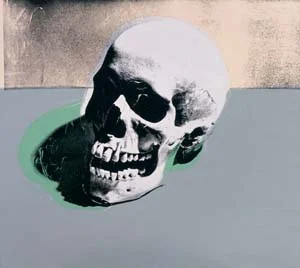 3 Andy Warhol: WESLEY HILL, BRISBANE Andy Warhol, Skull, 1976, Acrylic and silkscreen ink on linen, The Andy Warhol Museum, Pittsburgh Founding Collection, Contribution Dia Center for the Arts © The Andy Warhol Foundation for the Visual Arts, Inc