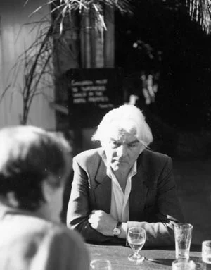 14 Peter Townsend A view from the bar: DAMIAN SMITH Peter Townsend in a hotel in Balmain in 1983. Photos Denise Ferris