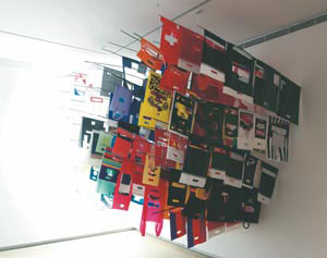 4 Good times & friendship: Artist initiatives and relational aesthetics: ANN FINEGAN Sarah Goffman, Refuse , 2005. Installation view, Situation , Museum of Contemporary Art, Sydney, 2005. Photo Greg Weight