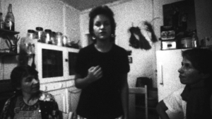 5 Alex Martinis Roe: Recovering feminism’s past: Macushla Robinson, New York Alex Martinis Roe, It was about opening the very notion that there was a particular perspective, 2015–17, source image; 3-channel video installation: 2 channels digital video, high definition, colour, sound; 1 channel digital video transferred from 16mm film, standard definition, colour, sound; powder-coated aluminium, wood panels, projection foils, books and archival materials, framed A1 offset printed poster; image courtesy and © Margot Nash