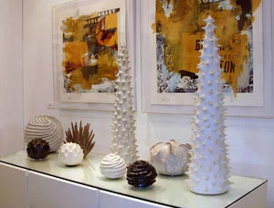 11 Letter from Singapore: GINA FAIRLEY   Ceramics by Jesse Lim [Singapore] on exhibition at ARTSingapore art fair. Photo: Gina Fairley