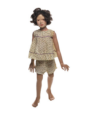 6 Letter from New York: Child's play: ANONDA BELL Morton Bartlett, Doll , 1950-65, paint on cast plaster with synthetic hair and fabric. Collection of Dr Siri von Reis