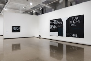 5 Maori Matters: 'Colin McCahon: On Going Out With The Tide': Peter Simpson, Wellington Colin McCahon, On Going Out with the Tide , exhibition install views, City Gallery Wellington, 2017; images courtesy Colin McCahon Research and Publication Trust; photos: Shaun Waugh