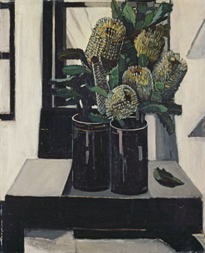 4 Under cover of flowers: MARY EAGLE Margaret Preston, Banksia , 1927, oil on canvas. National Gallery of Australia, Canberra. Licenced by VISCOPY