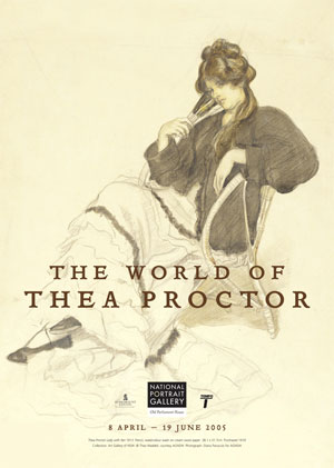 2 Recollections on the art and life of Margaret Preston, Thea Proctor and Grace Cossington Smith: A personal memoir: MARY TURNER Thea Proctor, Lady with fan, 1913, pencil, watercolour wash on cream wove paper. Purchased 1919. Collection of the Art Gallery of NSW. is on at the National Portrait Gallery, Old Parliament House, Parkes until 19 June
