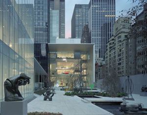 1 Making Manhattan modern, but not contemporary, again: The Museum of Modern Art, New York, reopens: TERRY SMITH Exterior view of the David and Peggy Rockefeller Building, MoMA, designed by Yoshio Taniguchi, from West 54th Street. Photo Timothy Hursley 2005. Courtesy of MoMA
