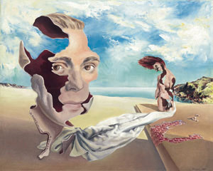 9 James Gleeson: Beyond the screen of sight at the National Gallery of Victoria: CHRISTOPHER HEATHCOTE James Gleeson, We inhabit the corrosive littoral of habit , 1940, oil on canvas. National Gallery of Victoria, Melbourne, anonymous gift, 1941
