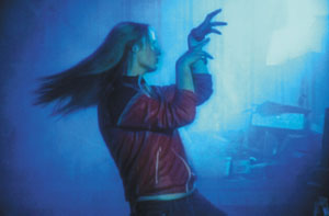 1 Video hits: Art & music video at the Queensland Art Gallery: ALISON KUBLER Kaie Rule, I'm a lover not a dancer ,2002, still from video, 4:09 mins. Courtesy of the artist, Palm Pictures and RESFEST.