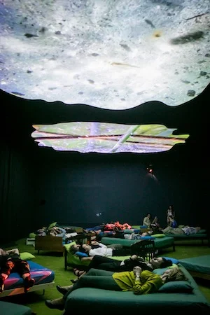 4 Watch the Inside of the heart of the other: notes on Pipilotti rist: Natasha Bullock, Sydney Pipilotti Rist, 4th Floor to Mildness , 2016, installation view, ‘Pipilotti Rist: Sip my Ocean’, Museum of Contemporary Art Australia, Sydney, 2017; image courtesy the artist, Hauser & Wirth and Luhring Augustine; © the artist; photo: Ken Leanfore