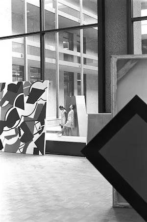 10 it's 1968 (again) and 'the field' rises (again): john barrett-lennard, melbourne Works in preparation for The Field , and Murdoch Court, National Gallery of Victoria (NGV), Melbourne, 1968; image courtesy the NGV, Melbourne; photo: George Mehes