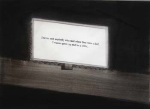 4 The shadow economy: JUSTIN PATON Euan Macdonald, Richard Pryor billboard , 2005, ink on paper. Courtesy of the artist, Darren Knight Gallery, Sydney, and Cohan and Leslie, New York