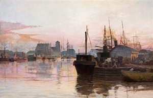 7 Impressions of AustraliA: MICHAEL ROSENTHAL Frederick McCubbin, The city’s toil, 1887, oil on canvas. Famdal Collection, Sydney