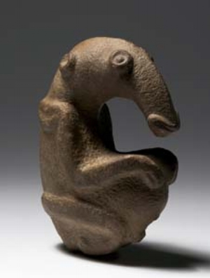 2 Walking with Spirits: Ghosts, Gods and Men at the National Gallery of Australia: JACQUI DURRANT The Ambum Stone, c. 3500 BP, greywacke stone. From Ambum Valley, Western Highlands, Papua New Guinea. Purchased 1977. Image courtesy the National Gallery of Australia