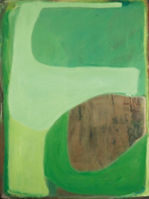 11 Paint: the language: UNA REY Ildiko Kovacs, Bounce, 2008, oil on plywood 160 x 120cm. Image courtesy the artist