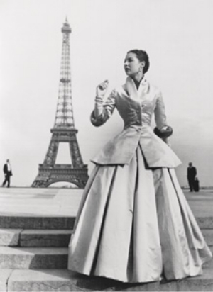 4 Remembrance of things past and waists lost – from Paris to Melbourne: SUSANNE SPUNNER Christian Dior ‘Zemire’ evening dress modelled by Renee. Photograph by Regina Relang