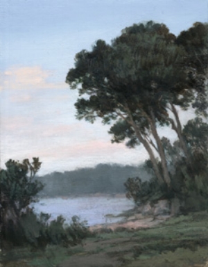 8 Michelle Hiscock: Paintings: JAN JONES Michelle Hiscock, Taylors Point , 2007, oil on panel, 16 x 12cm