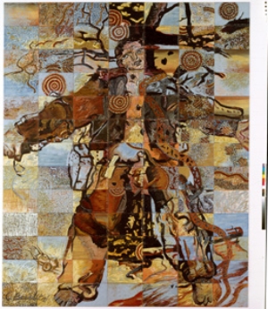 3 9 shots 5 stories: IAN McLEAN Imants Tillers, The nine shots , 1985, acrylic and oilstick on 91 canvasboards; overall 330 x 266cm. National Gallery of Australia, Canberra. Gift of the artist, 2008 This is the second part of an essay which began life in a conference paper at the 2nd Imagined Australia conference, Bari, Italy, in June 2009, and the Daphne Mayo lecture, University of Queensland, September 2009. The first part (including the first two stories, ‘From beginning to end’ and ‘The story’) is published in AMA #228, April 2010