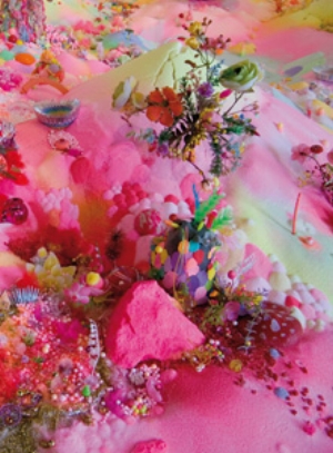 5 Impressions of Japan: GARY HICKEY Pip & Pop , Three minutes happiness (detail), 2009, mixed media. Courtesy of the artist